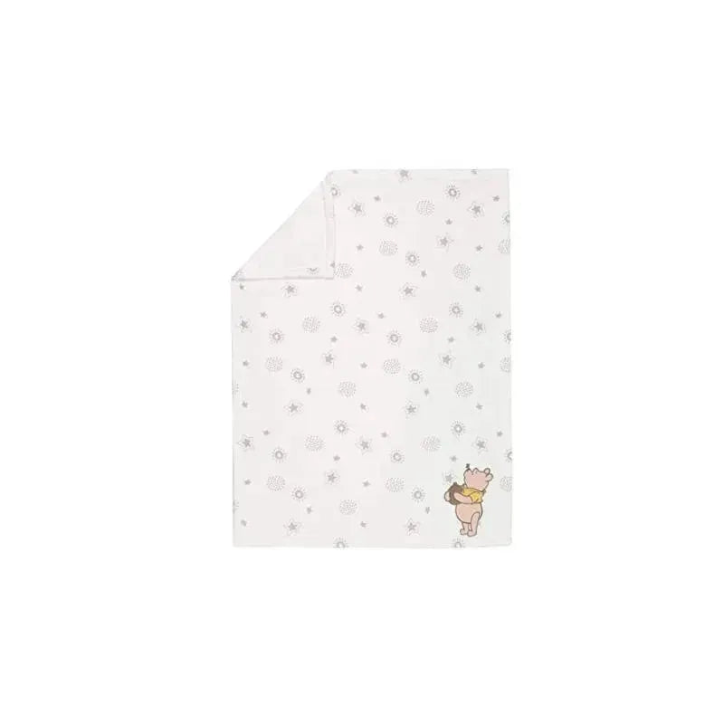 Lambs & Ivy Ivory Winnie The Pooh Baby Blanket Image 3