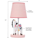 Lambs & Ivy - Jazzy Jungle Zebra Nursery Lamp with Shade & Bulb Image 2