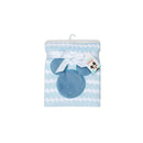 Lambs & Ivy Light Blue Mickey Mouse Baby Blanket Image 5