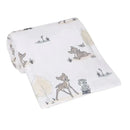 Lambs & Ivy Minky Sherpa Baby Blanket, Bambi Image 3