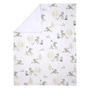 Lambs & Ivy Minky Sherpa Baby Blanket, Bambi Image 3