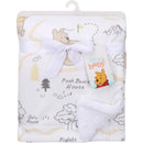 Lambs & Ivy Minky Sherpa Baby Blanket, Winnie and the Pooh Image 4