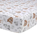 Lambs & Ivy - Painted Forest 4-Piece Crib Bedding Set, Gray Image 7