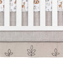 Lambs & Ivy - Painted Forest 4-Piece Crib Bedding Set, Gray Image 5