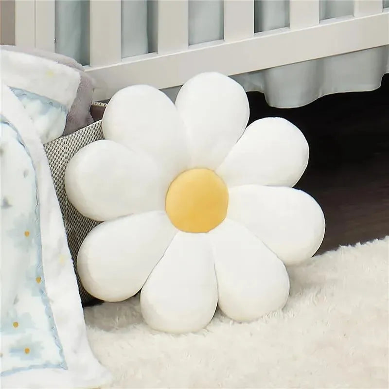 Lambs & Ivy - Plush Sweet Daisy Pillow Image 4