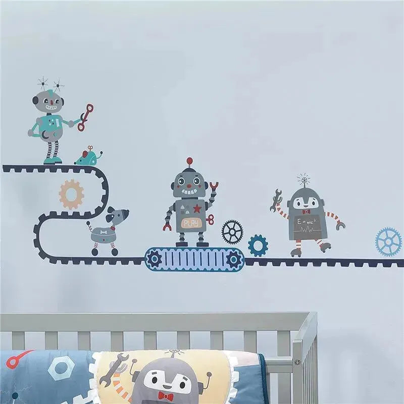 Lambs & Ivy Robbie Robot Wall Decals Image 3