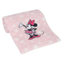 Lambs & Ivy Soft Fleece Baby Blanket, Minnie Mouse Image 3