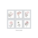 Lambs & Ivy Unframed Wall Art - Water Color Floral Image 5