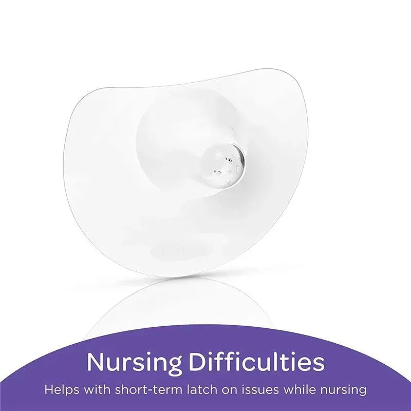 Lansinoh - 2Pk Nipple Shield for Breastfeeding 24 MM Image 5