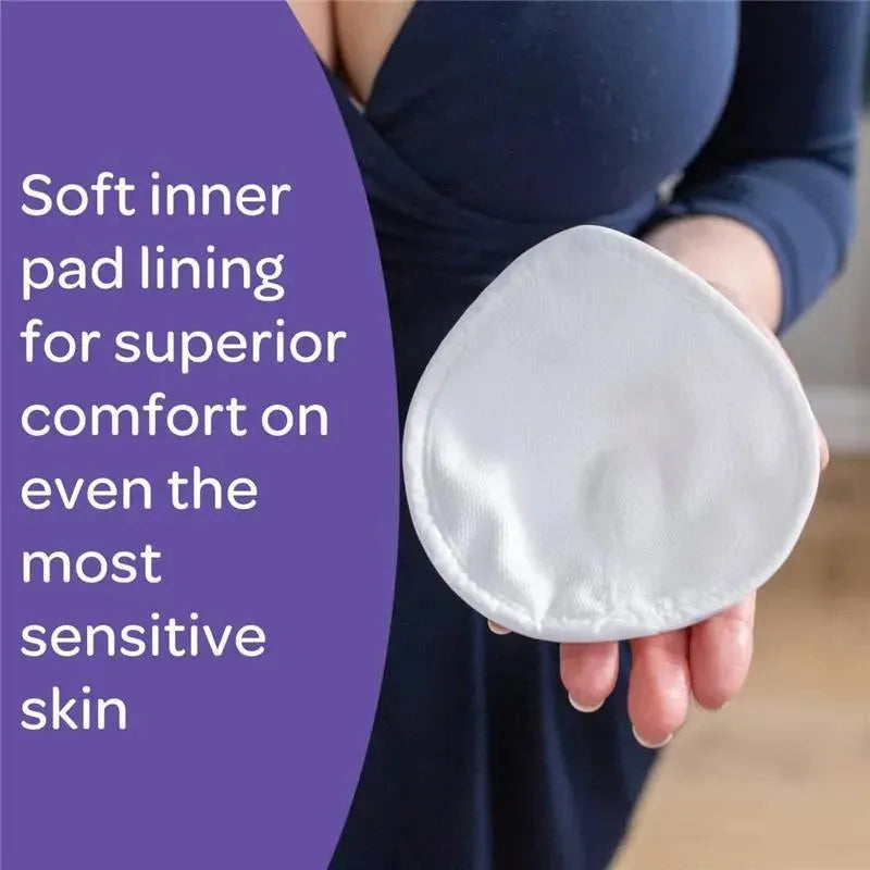 Lansinoh - 4Pk Reusable Nursing Pads for Breastfeeding Moms Image 4