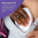 Lansinoh - 4Pk Reusable Nursing Pads for Breastfeeding Moms Image 5