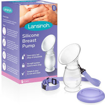 Lansinoh - Silicone Manual Breast Pump for Breastfeeding Moms Image 1