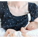 LatchPal Hands-free Nursing Clip, Stripe pink Image 3