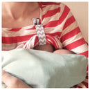 LatchPal Hands-free Nursing Clip, Stripe pink Image 7