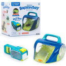 Geosafari Bugservatory toy for observing insects with included bug catcher, featuring a handle and magnified viewing area.