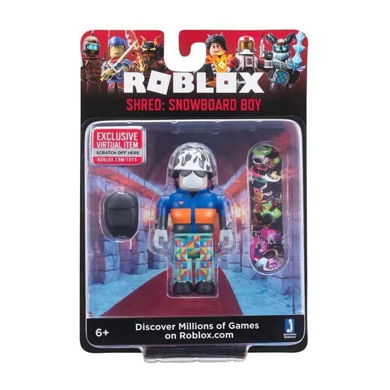 License 2 Play - Roblox Shred Snowboard Boy Action Figure