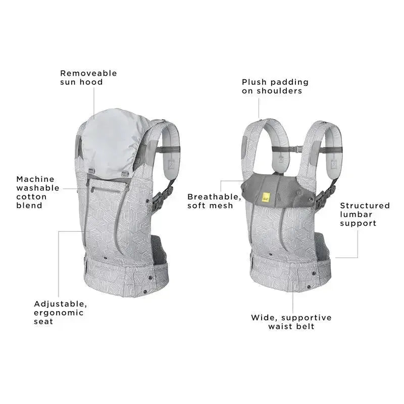 Líllé Baby - Complete All Seasons Carrier, Pebble Grey Image 6