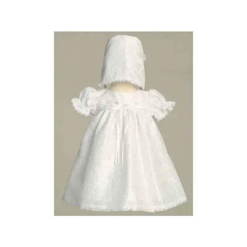 Lito - Baby Girl Lace Yoke White Short Dress Melissa Image 1