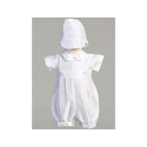 Lito - Poly Bengaline Romper Set With Detachable Gown, White  Image 2