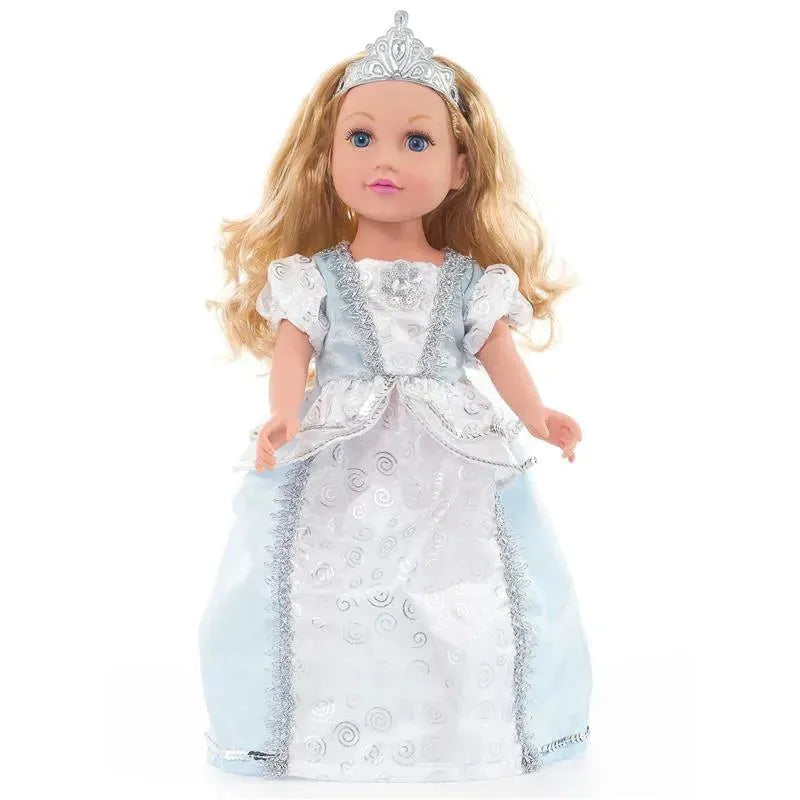 Little Adventures Doll Shoes and Tiara, Silver Image 3