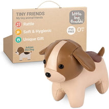 Little Big Friends - Tiny Friends Rattle Toy, Adrien The Dog Image 1
