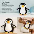 Little Big Friends - Tiny Friends, Rattle Toy, Special Stuffed Animal, Martin The Penguin Image 3
