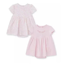 Little Me - 2Pk Baby Girl Sweet Posy Bodysuit Dress Image 1