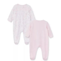 Little Me - 2Pk Baby Girls Bunny Fun Footies Image 2