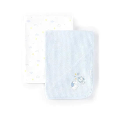 Little Me - 2Pk Baby Magic Safari Blanket Set Image 1