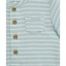 Little Me - 2Pk Dino Baby Romper Blue Image 3
