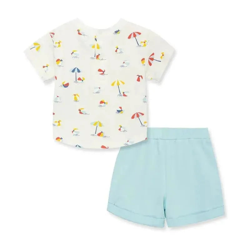Little Me - 2Pk Focus Kids Infant Coastal Image 2
