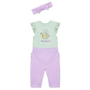 Little Me - 3Pk Baby Girl Bee Happy Bodysuit & Pant Set Image 3