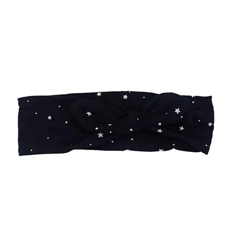 Little Me 3Pk Baby Girl Head Wraps Heart,Roses,Stars Image 4