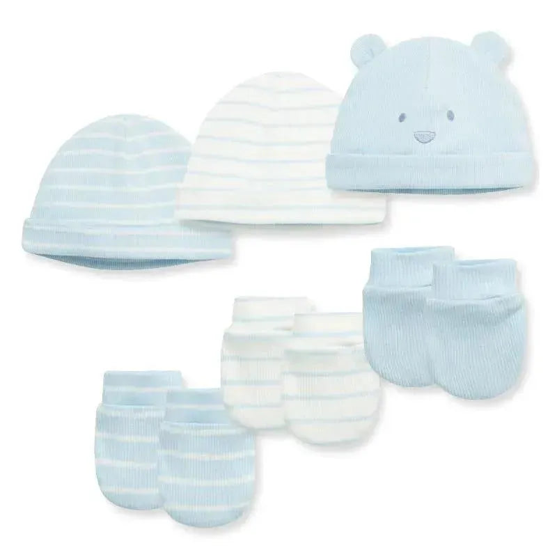 Little Me - 3Pk Wonder Hat & Mitt Set Image 1