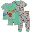 Little Me - 4Pk Baby Boy Dino Pj Green Image 1