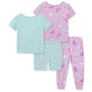 Little Me - 4Pk Baby Girl Unicorn Pj Lavender  Image 2