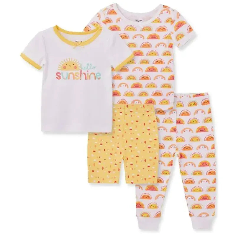 Little Me - 4Pk Baby Neutral Sunshine Pj Yellow  Image 1