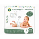 Little Me Baby Diapers | Puppy | Size 3 | Soft, Absorbent & Gentle on Skin Image 1