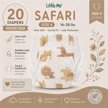 Little Me Baby Diapers | Vintage | Size 1 | Soft, Absorbent & Gentle on Skin Image 3