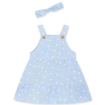 Little Me - Baby Girl Daisy Gauze Dress & Headband Image 1