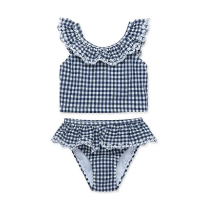 Little Me - Baby Girl Gingham 2-Piece Swimsuit Image 1