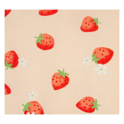 Little Me - Baby Girl Strawberry Zip Front, Pink Image 2