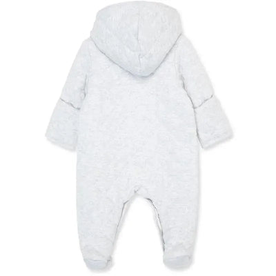 Little Me - Baby Unisex Joy Quilted Pram Ivory Pram Image 2