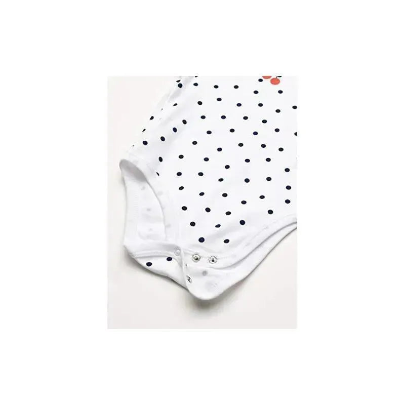 Little Me - Cherry 3 Pack Pant Set, White/Blue Image 3