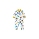 Little Me - Construction Blanket Fleece, Multi Stripe Image 1
