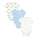 Little Me - Dinomite 3Pk Bodysuits, Ivory Multi Image 3