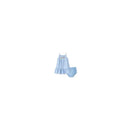 Little Me Embroidered Sundress - Blue  Image 1