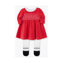 Little Me - Joyful Dress Set, Red  Image 1