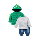 Little Me - Monster Jacket Set, Denim Image 1