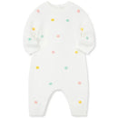 Little Me - Pastel Dots Coverall, Ivory Image 1